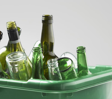 Environmental Issues and Recycling of Glass Bottles